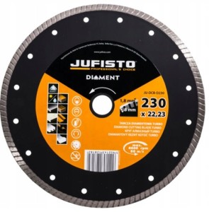 TARCZA DO CIĘCIA DIAMENTOWA TURBO 230 x 1.8 mm