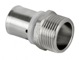 ZŁĄCZKA ZACISKOWA PEX/GZ 16x1/2 ZACISKANA PRESS