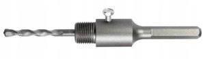 ADAPTER Z WIERTŁEM PROWADZĄCYM 170mm HEX MOCOWANIE