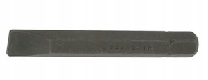 KOŃCÓWKA PŁASKA SL5 x 0,8 x 50 mm 6 KĄTNA BIT BITY