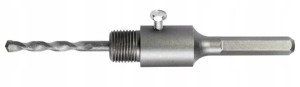 ADAPTER Z WIERTŁEM PROWADZĄCYM 220mm HEX MOCOWANIE