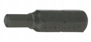 KOŃCÓWKA SZEŚCIOKĄTNA HEX BIT BITY H2,5 x 25 mm