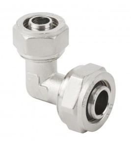 KOLANO 90' PEX REDUKCYJNE 16 x 20 ALUPEX PEX/PEX