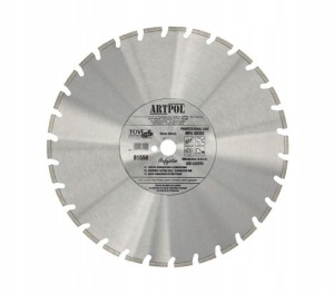 TARCZA DIAMENTOWA 600 x 32,0 LASER ASFALTU BETONU
