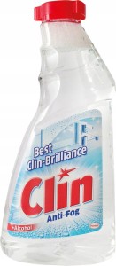 PŁYN DO SZYB CLIN ZAPAS ANTY PARA 500ml ANTY FOG