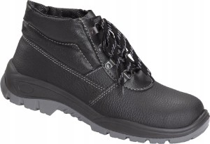 BUTY BEZPIECZNE TRZEWIKI METALOWY PODNOSEK SKÓRA