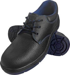BUTY BEZPIECZNE PODNOSEK ROBOCZE PÓŁBUTY SKÓRA