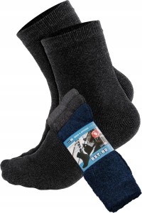 SKARPETKI SKARPETY WYSOKIE 5 PAR KOLOR MIX MOCNE