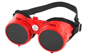 GOGLE SPAWALNICZE OKULARY OCHRONNE PODNOSZONE