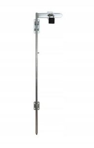 RYGIEL DO DRZWI 800 mm ZE SKOBLEM 170 mm R2 ZASUWA