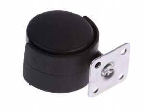 KÓŁKO OBROTOWE 50 PLASTIKOWE MEBLOWE PŁYTKA