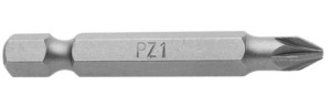 KOŃCÓWKI KRZYŻOWE PZ1 x 50mm 3szt BITY BIT KOMPLET