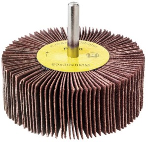 ŚCIERNICA LISTKOWA TRZPIENIOWA 80 x 30 mm P 80