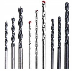 ZESTAW WIERTEŁ METALU DREWNA BETONU 5 / 6 / 8 mm