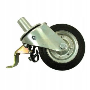 KOŁO DO RUSZTOWAŃ 180 mm BOLEC 54x32 mm HAMULEC