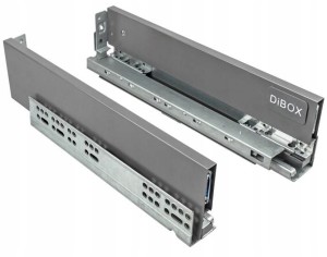 SZUFLADA DiBOX H89 350 mm ANTRACYT MIĘKKI DOMYK
