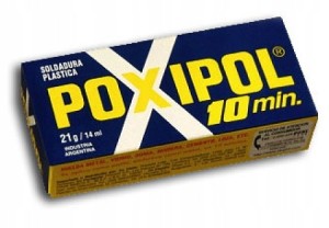 KLEJ POXIPOL METALICZNY 14ml DWUSKŁADNIKOWY UNI