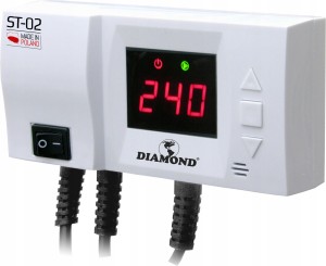 STEROWNIK REGULATOR POMPY C.O. LED DO CENTRALNEGO