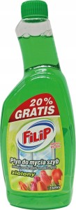 PŁYN DO SZYB SZKŁA LUSTER DO MYCIA FILIP ZAPAS