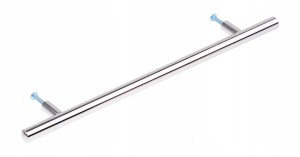 UCHWYT RELINGOWY MEBLOWY 188 / 128 mm CHROM