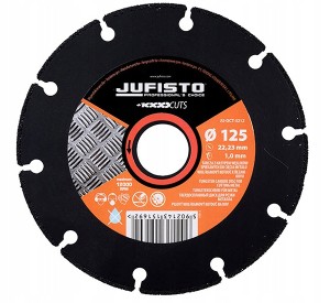 TARCZA DO CIĘCIA METALU Z WĘGLIKA SPIEKANEGO 125mm