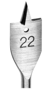 WIERTŁO DO DREWNA ŁOPATKOWE 22 mm CHWYT HEX