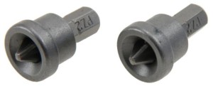 KOŃCÓWKI KRZYŻOWE Z OGRANICZNIKIEM PZ1 x 25mm 2szt