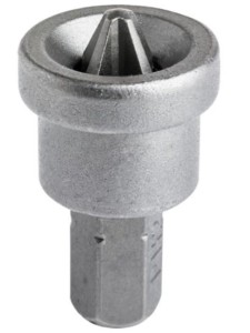 KOŃCÓWKA KRZYŻOWA Z OGRANICZNIKIEM PH2 x 25 mm CrV