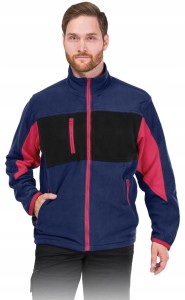 BLUZA ROBOCZA POLAR FORMEN ZAPINANA GRANATOWA