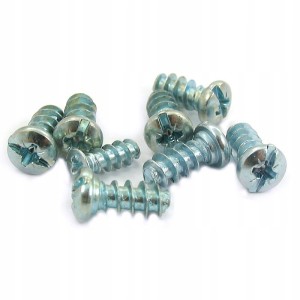 WKRĘT DO ZAWIASÓW PUSZKOWYCH 6,3 x 16 mm MOCOWANIE