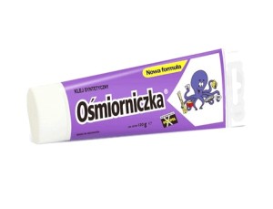 KLEJ OŚMIORNICZKA 120gr UNIWERSALNY DREWNA PLASTIK