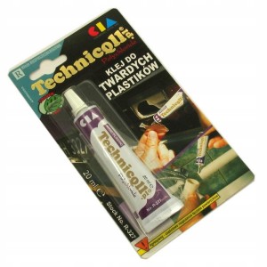 KLEJ DO TWARDYCH PLASTIKÓW ABS TECHNICQLL 20ml