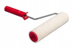 WAŁEK MALARSKI VELUR DO NITRO 50 x 250 mm Z RĄCZKĄ