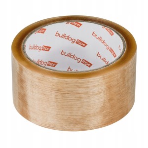 TAŚMA PAKOWA BEZBARWNA KAUCZUKOWA 48 mm / 66 m