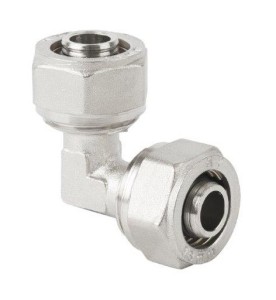 KOLANO 90' PEX 16x16 SKRĘTNE SKRĘCANE PEX AL PEX