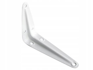 KĄTOWNIK WSPORNIK PÓŁKI POD PÓŁKĘ 250x200 mm BIAŁY