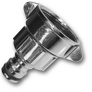 PRZYŁĄCZ NA KRAN DO WĘŻA ADAPTOR 1'' / 3/4'' CHROM