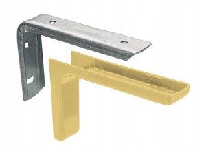 WSPORNIK KĄTOWNIK PÓŁKI Z MASKOWNICĄ 120 mm KLON