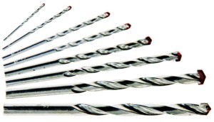WIERTŁO DO BETONU 3.0 - 10.0 mm 8szt ZESTAW