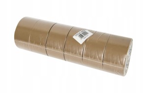 TAŚMA PAKOWA BRĄZOWA 48mm / 66m KLEJĄCA AKRYL 6szt