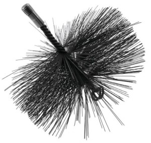 SZCZOTKA KOMINOWA WYCIOR DO KOMINA 250mm M12 OTWÓR