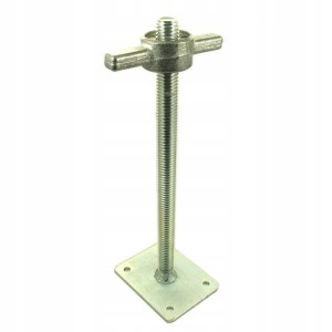 PODSTAWA RUSZTOWANIA 400 x 26mm TRZPIEŃ REGULOWANA