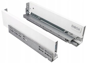SZUFLADA DiBOX H89 500 mm BIAŁY MIĘKKI DOMYK