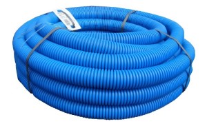 RURA OSŁONA KARBOWANA PESZEL NIEBIESKA FI 23mm 50m