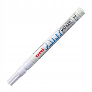 MARKER BUDOWLANY LAKIEROWY OLEJNY PISAK BIAŁY