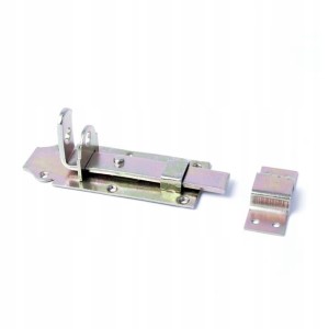ZASUWA ZASUWKA DRZWIOWA 100 mm 1,5 mm BLOKADA