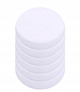 ZAŚLEPKA ZAŚLEPKI STYROPIANOWE 100 szt 67 x 15 mm
