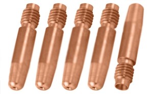 KOŃCÓWKI PRĄDOWE 1.0 mm 5 szt DYSZA WYSOKA JAKOŚĆ