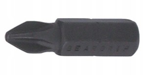 KOŃCÓWKA KRZYŻOWA PH0 x 25 mm BIT BITY KRZYŻAK
