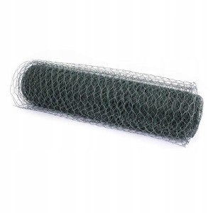 SIATKA SZEŚCIOKĄTNA PLASTIK PCV 20x0,7mm 1,0x25m